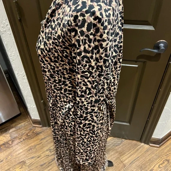 ASOS Design Leopard Print Dress Size 8 - Picture 4 of 8
